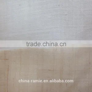 Bleached Ramie Fabric With Softening thumbnail-3