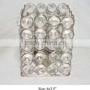 Square Crystal T-light, T-light, T-light Holder thumbnail-1