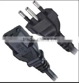 3 Pin Brazil Inmetro Power Plug thumbnail-1