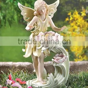 Polyresin Fairy Birdfeeder thumbnail-1