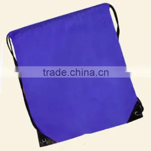 Promotion Custom Printed Candy Colors Drawstring Rucksack Made in China thumbnail-3