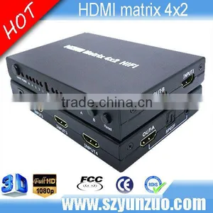 4 in 2 Out HDMI Matrix 4x2 thumbnail-1
