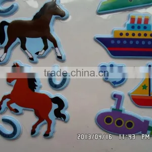 Interesting Cartoon Shape 3D Foam Sticker/christmas Foam Sticker for Promotional Gift thumbnail-1