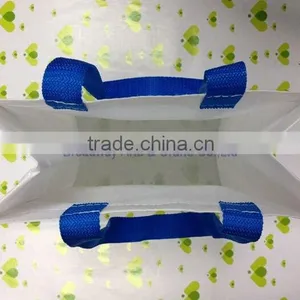 Reuseable TNT Promotional Custom Shopping Bag Printing With Simple Logo Printing thumbnail-4