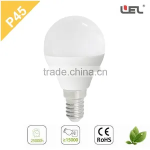 Led Bulb Lamp CE-approved P45 E14 4W Ceramic Bongs Plastic Housing Globe LED Light Bulb Led Light Bulb Speaker thumbnail-2