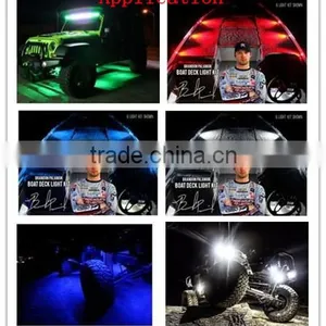 2015 New Design LED Underground Light Five Colors12v Led Deck Light for Car Truck Boat thumbnail-6