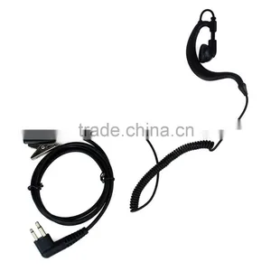 PTT MIC Radio Earpiece Headset for Motorola Walkie Talkie GP2000 GP2100 GP88 thumbnail-1