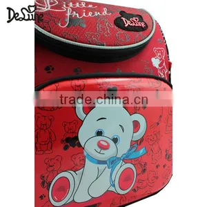 600D Girls School Bags for Kids Cartoon Bear School Backpack thumbnail-5
