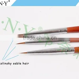 ANY Nail Art Beauty Pattern Design Cheap Wood Painting Nail Brush thumbnail-4