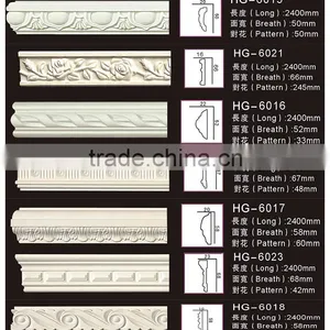 Luxury Easy Installation Polyurethane Styrofoam Ceiling Molding in House Decoration thumbnail-4