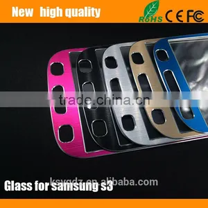 2.5D Color Titanium Alloy Tempered Glass Screen Protector for Samsung S3 thumbnail-1