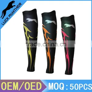 Lycra Fabric Material Compression Sports Leg Sleeves thumbnail-1