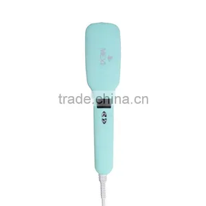 Rubber Coating PTC Heating Gorgeous Anion Hair Straightener Hair Straightener Brush thumbnail-6