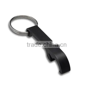 Wine Bottle Opener Key Chain in Matt Black Painting thumbnail-1