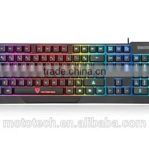 Gaming Keyboard With 7 Colors Backlight Led thumbnail-1