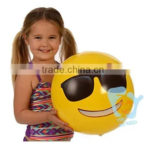Hot Sale Water Fun Custom Emoji Beach Ball thumbnail-1