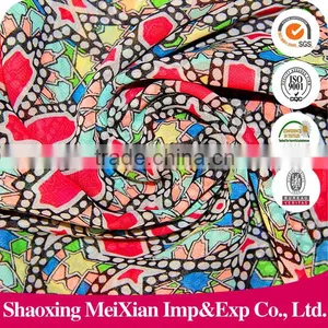 100% Polyester 75D Printed Chiffon Fabric thumbnail-1