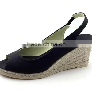 Latest Summer Women Casual Shoes Jute Shoe thumbnail-1