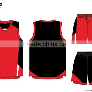 Custom 2016 New Design Cheap Basketball Jersey With OEM Service thumbnail-5