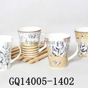 New Sale! 12oz Bone China Tea Set Prices With Decal Paper and Handle thumbnail-1