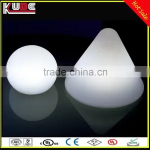 RGB Light Glowing Lamp Party Decoration Lamp PE Material LED Night Lamp With Remote Control thumbnail-2
