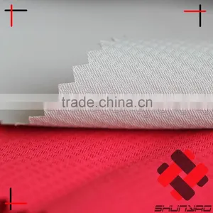 100% Polyester Ripstop Pongee Dobby Dewspo Waffle Weave Fabric Ultra Thin Oxford for Garment and Handbag thumbnail-1