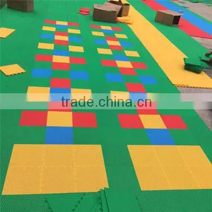 Cheap And Solid Plastic Interlocking Floor Tlie/Mat thumbnail-3
