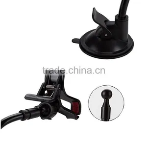 Hight Quality Car Mount Holder 360 Rotation Windshield Bracket for GPS Mobile Phone Long Double Car Holder Wholesale thumbnail-5