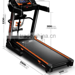 New Fitness Treadmill Healthy Equipment With 7 Inch Touch Screen Factory Directly With Wholeslae Price thumbnail-2