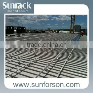 Home Solar Racking System Rooftop PV Panel Mounting Racks thumbnail-1