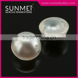 Wholesale Flat Back Plastic Pearls in Bulk thumbnail-4