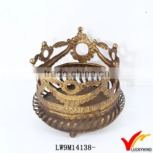 Tea Light Metal Crown Candle Holder Prices thumbnail-1