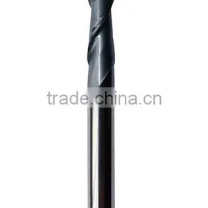 Long Shank 2 Flutes Corner Radius Carbide End Mills thumbnail-3