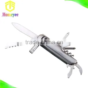 Stainless Steel 11 in 1 Multipurpose Camping Knife With Led Light thumbnail-2