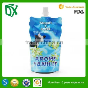 Hot Sell Color Printing Wholesale Squeeze Pouch With Spout for Baby Liquid Food in Factory thumbnail-1