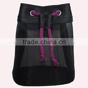 Nylon Mesh Toiletry Bag With pp String thumbnail-2