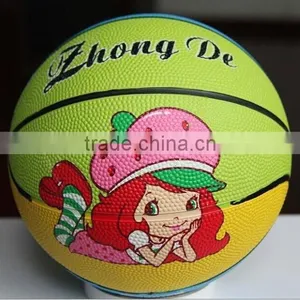Size 3 Rubber Basketball thumbnail-6