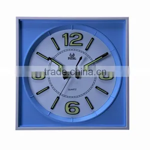 Pearl Quiet Sweep Wall Clock PW243 With Luminous 3D Numbers thumbnail-2