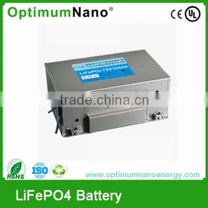 Rechargeable Electric Vehicle Lithium Ion Battery Pack 72V 105Ah thumbnail-2