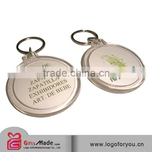 Trade Assurance Supplier Custom Both Sides Clear Acrylic Photo Keychain thumbnail-2