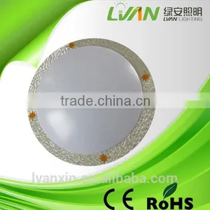 Acrylic Round White Color Led Garage Ceiling Light 12w ROHS LVD Approved thumbnail-5