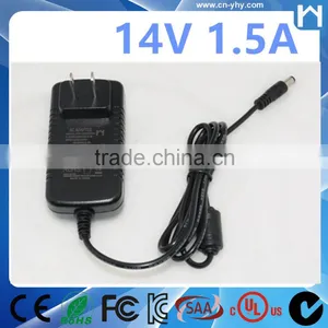 AC 100V-240V To DC 14V 1.5A 21W Power Supply Adapter for 5050/3528 Led Strip thumbnail-1