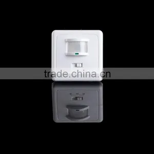 High Sensitivity Wireless Mini Wall Mount Pir Motion Sensor Light Switch thumbnail-2