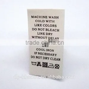 Care Label For Garment thumbnail-1
