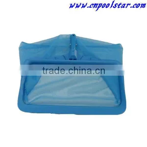 Swimming Pool Heavy Duty Deep Leaf Rake Skimmer w/ Plastic Handle P1220 thumbnail-1