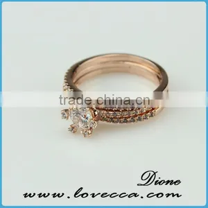Promotion 2015 Fashion High Quality Magic Cube Zircon Ring Micro Pave Ring Set Beautiful Diamonds Ring thumbnail-2