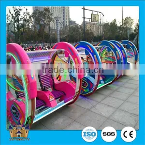Funfair Rides Indoor / Outdoor Playground Amusement Equipment Happy Racing Car for Sale thumbnail-1