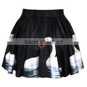 Skirts Fashion 2015 Women's Digital Print Animal Gauze Mini Skirt N13-25 thumbnail-1