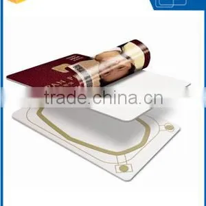 CR80 Size Hico and Loco Magnetic Stripe Pvc Card With Contact IC Chip for Payment thumbnail-1
