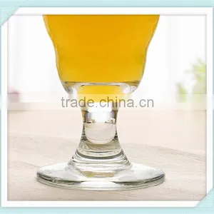 2016 Crystal Lead Free Juice Glass Cup Mouth Blowing Glass Juice Cup Soft Drinking Glass Cup With Straw thumbnail-4